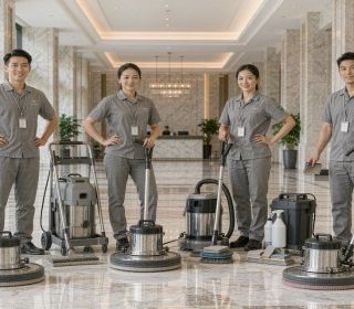 上海鹏发保洁服务有限公司简介：20余年石材翻新养护与专业保洁服务商