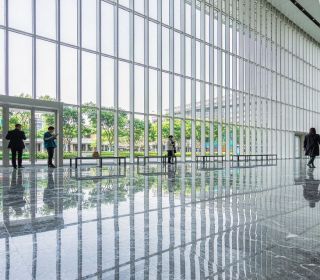 石材翻新养护客户案例｜宝龙大厦